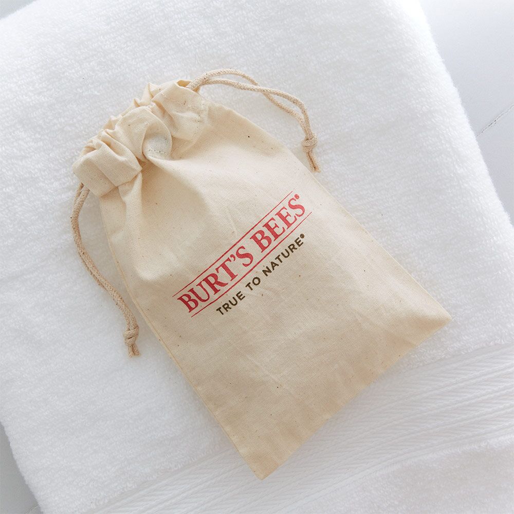 small drawstring bag with lightweight natural cotton from Supreme Creations small drawstring bag with lightweight natural cotton from Supreme Creations