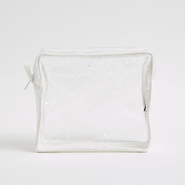 clear-transparent-pvc-pouch-bag-wholesale Clear and transparent PVC makeup pouch with canvas fabric - Ethical Supplier