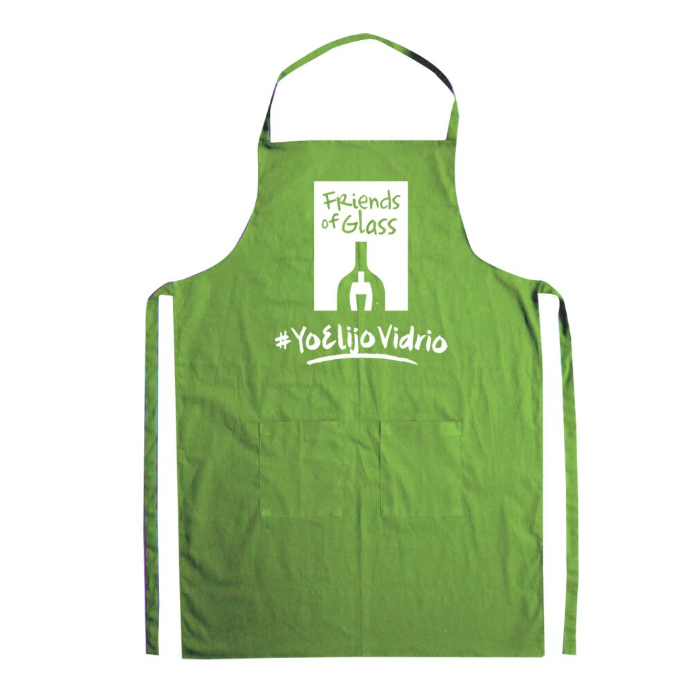 custom-design-apron-with-pockets green medium canvas apron with pockets