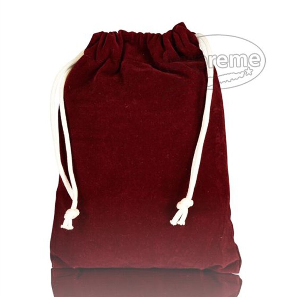 velvet-drawstring-bags-for-christmas red velvet drawstring eco bag