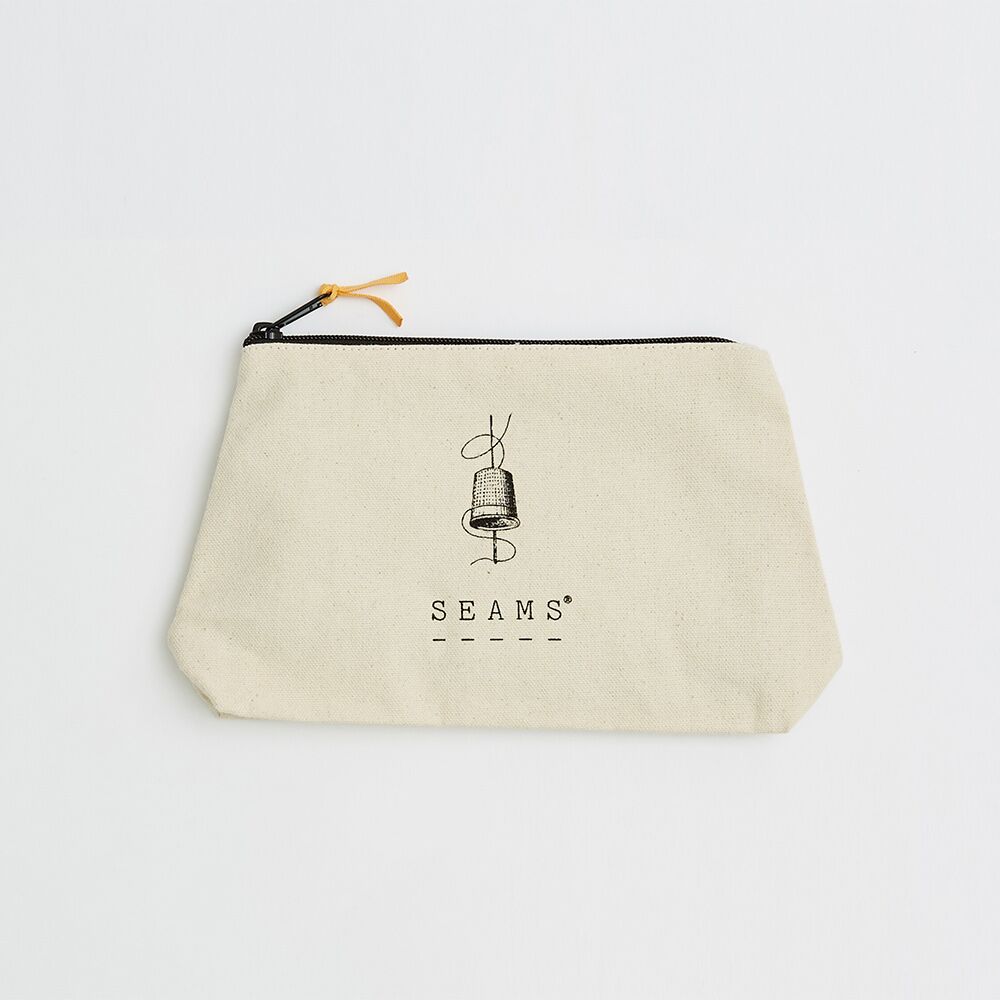 Branded Canvas Make-Up Bag with Zip, bototm Gussset and Lining Branded Canvas Make-Up Bag with Zip, bototm Gussset and Lining