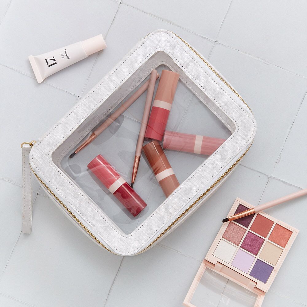 vegan-leather-with-clear-pvc-cosmetic-makeup-bags vegan-leather-with-clear-pvc-cosmetic-makeup-bags