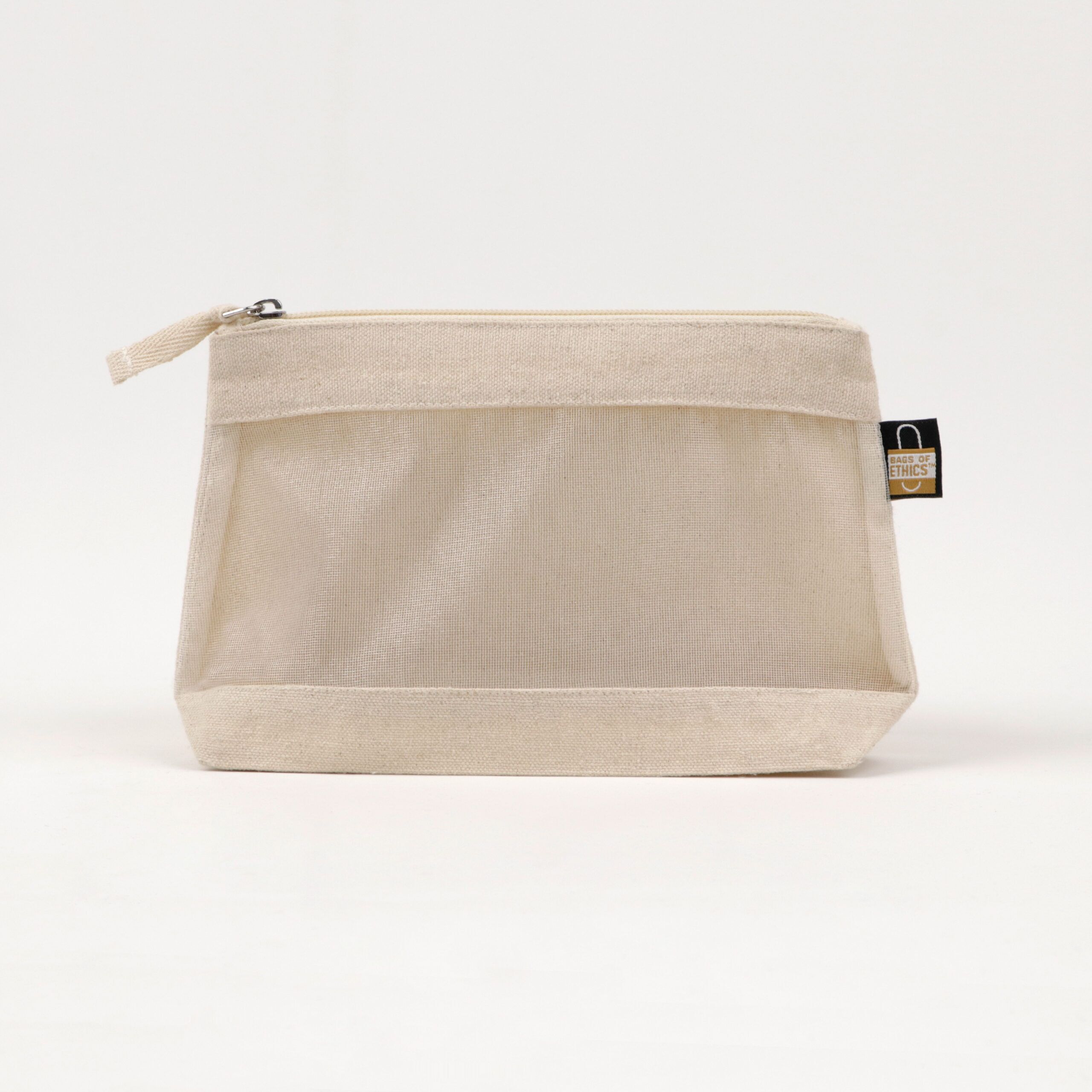 Canvas Pouch Bags with Mesh Window for Brands 2